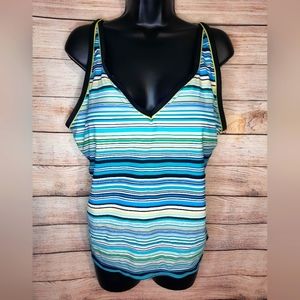 Southpoint swimsuit top plus size